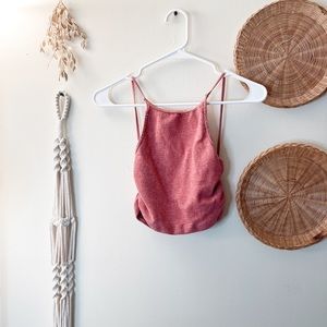 Urban outfitters Open back cropped tank